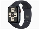 ★Apple Apple Watch SE 第2世代 GPS+Cellularモデル 44mm MRH83J/A [ミッドナイトスポーツバンド M/L]