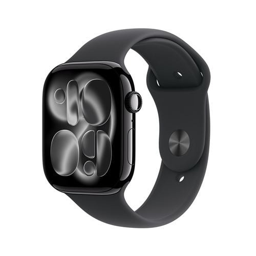 Apple Watch Series 11 GPSモデル 46mm MEUX4J/A [ジェットブラック・ブラックスポーツバンド M/L]