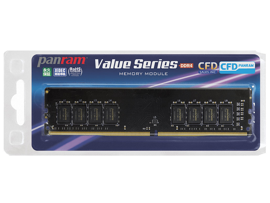 CFD D4U2666PS-8GC19 [DDR4 PC4-21300 8GB]
