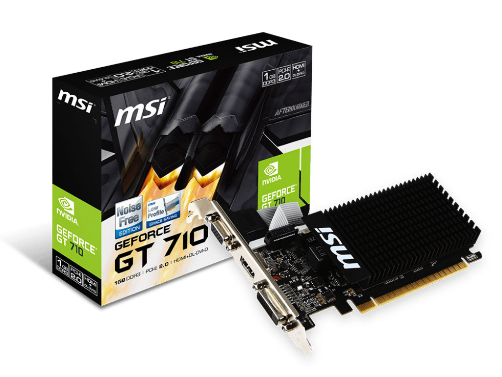 MSI GT 710 1GD3H LP [PCIExp 1GB]