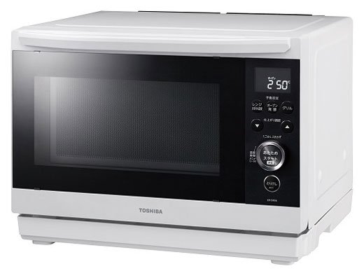 ▲東芝 石窯ドーム ER-D80A(W) [ホワイト]
