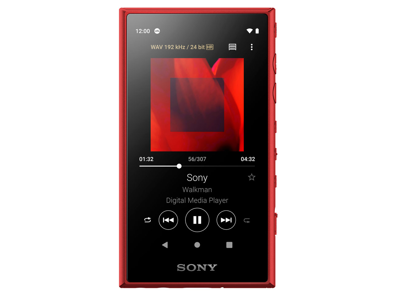 SONY NW-A105HN (R) [16GB レッド]