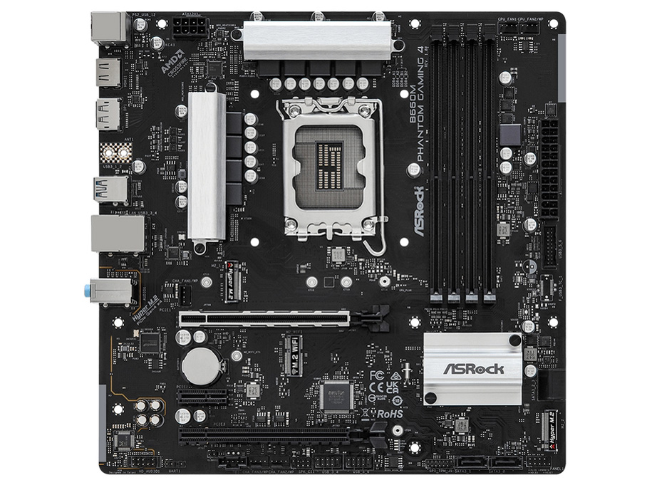 ASRock B660M Phantom Gaming 4 (B660 1700 MicroATX) ドスパラWeb限定モデル