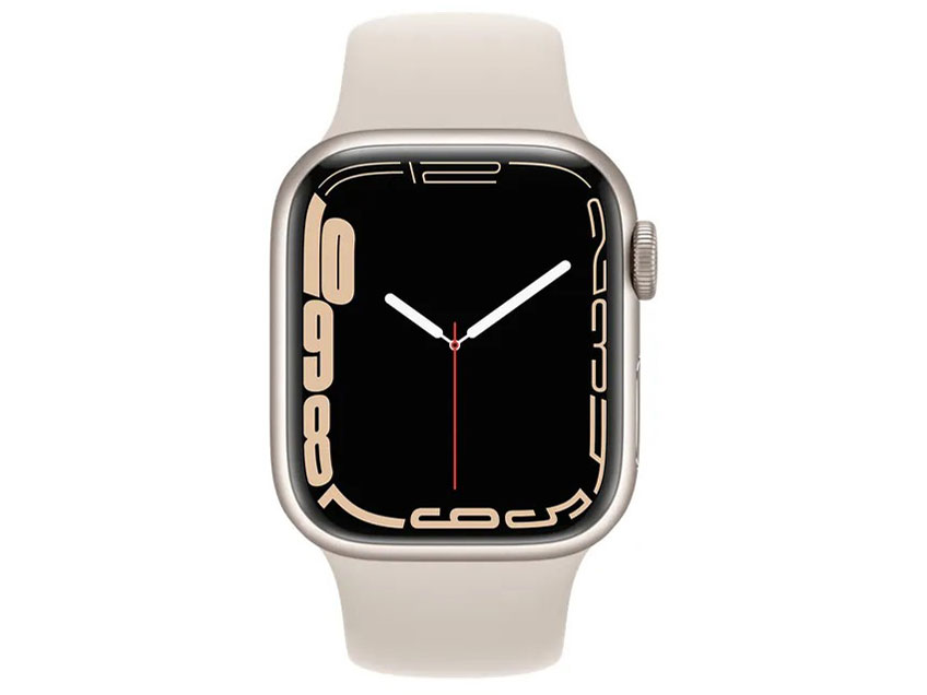 Apple Apple Watch Series 7 GPS+Cellularモデル 41mm MKHR3J/A [スターライトスポーツバンド]