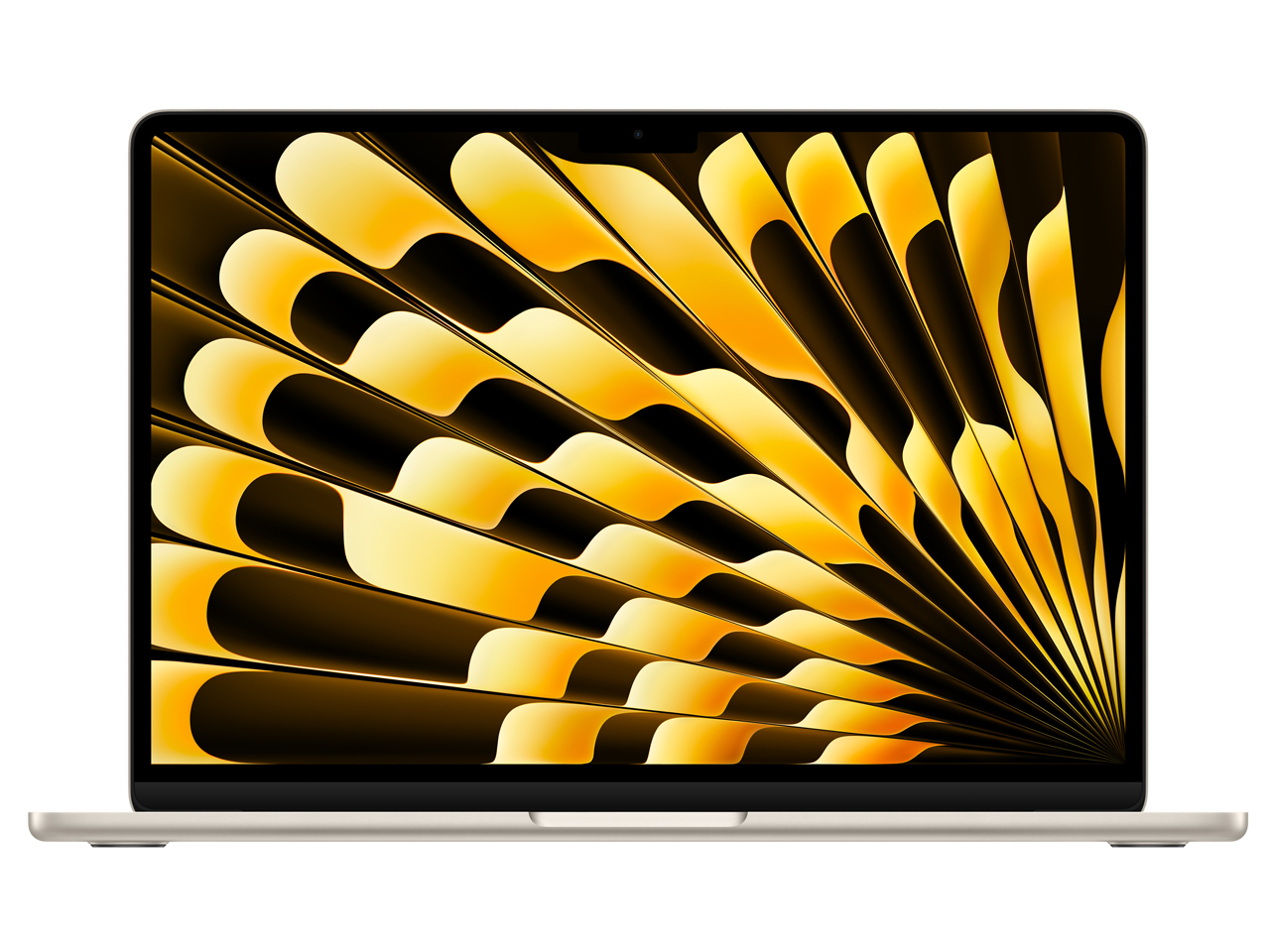 ★Apple MacBook Air 13.6インチ Liquid Retinaディスプレイ MW103J/A [スターライト]