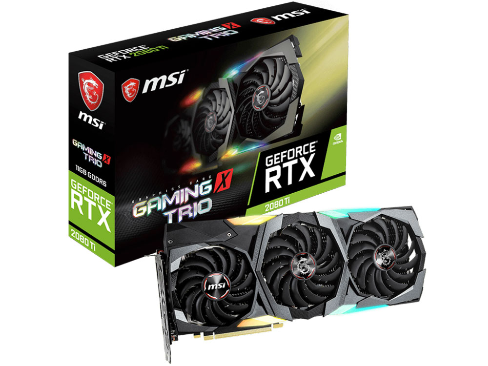 MSI GeForce RTX 2080 Ti GAMING X TRIO [PCIExp 11GB]