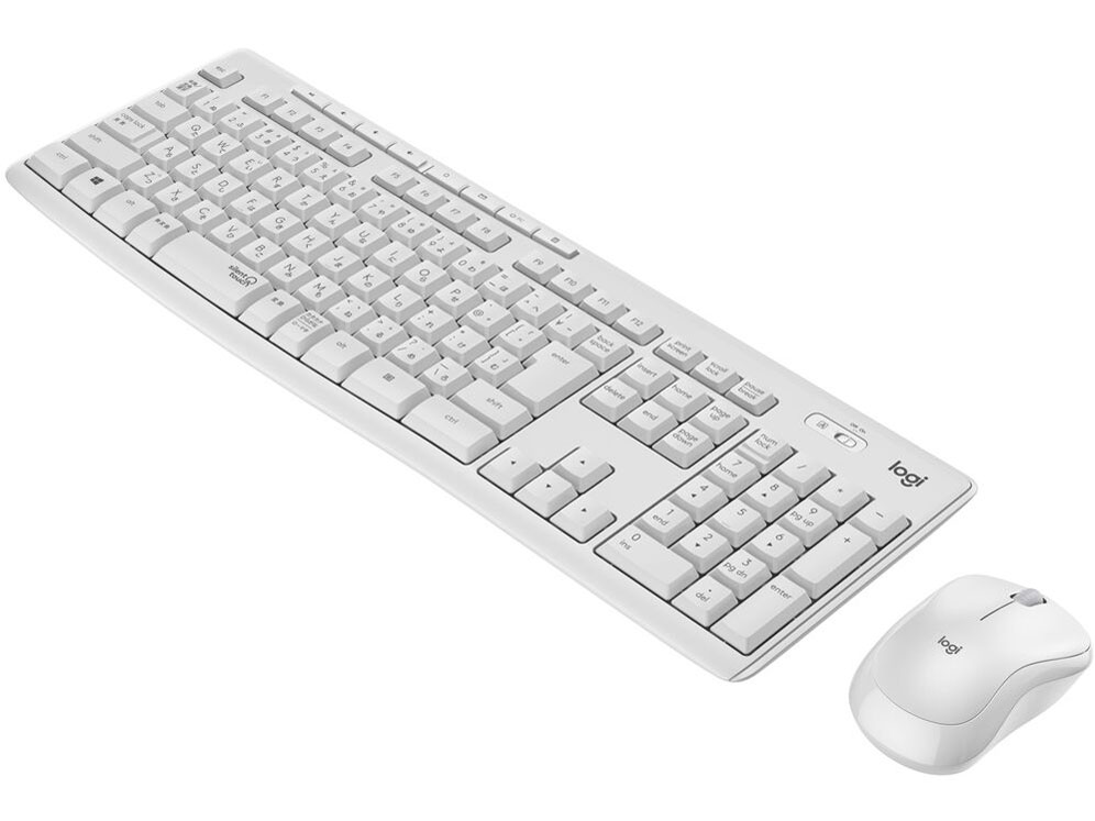 ロジクール MK295 Silent Wireless Keyboard and Mouse Combo MK295OW [オフホワイト]