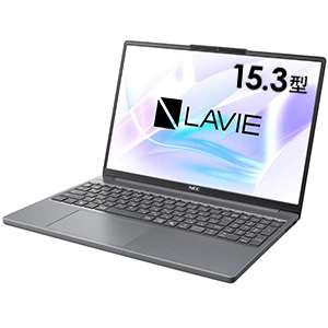 LAVIE Direct N15 Slim NSLKC4635S2H1B [ルナグレー]《Ryzen7 7735HS/メモリ16GB/SSD512GB/OfficeH&B2024》