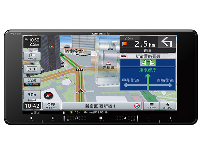 パイオニア 楽ナビ AVIC-RW821-D...fixed