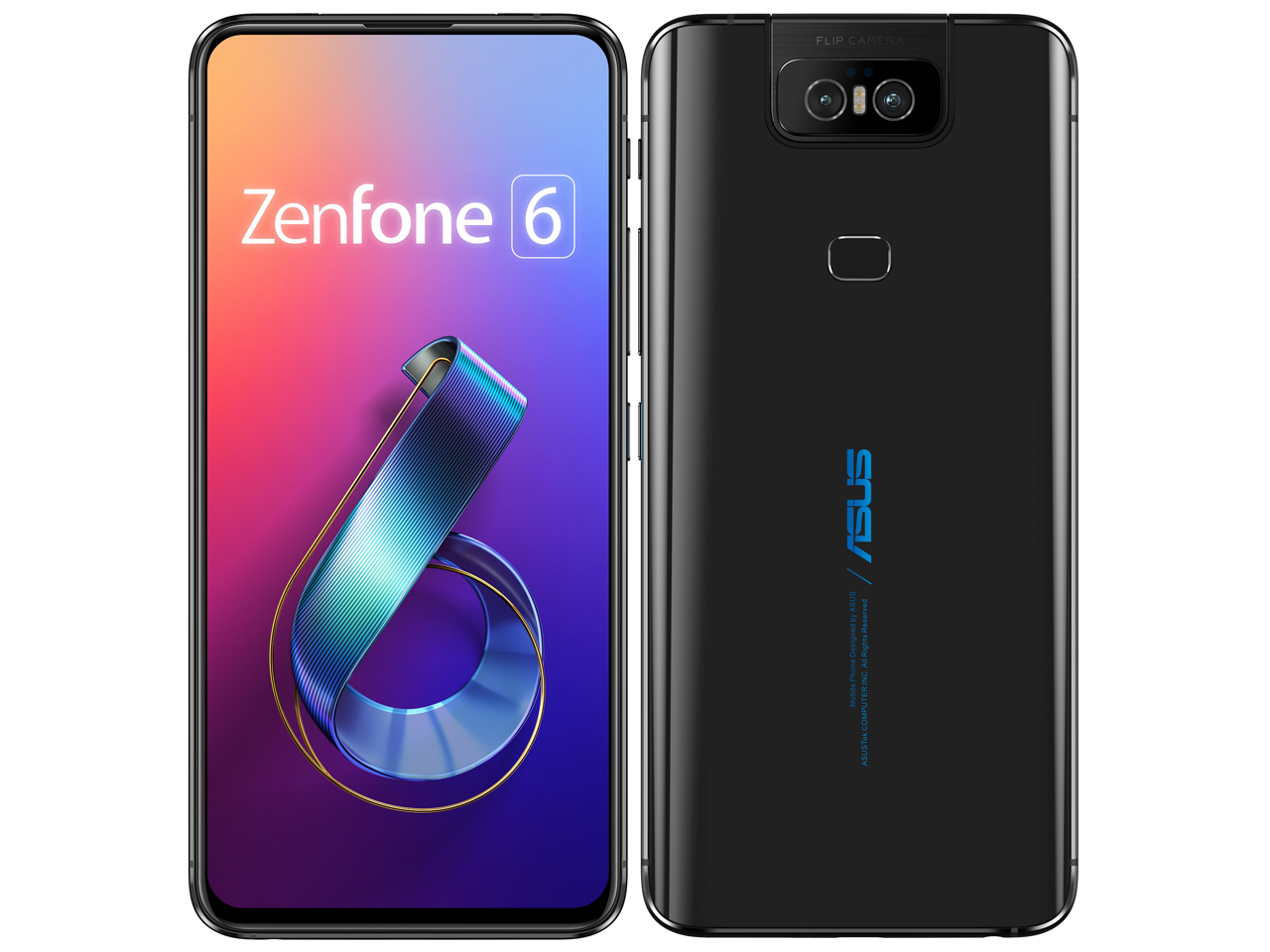 ASUS ZenFone 6 128GB SIMフリー [ミッドナイトブラック]