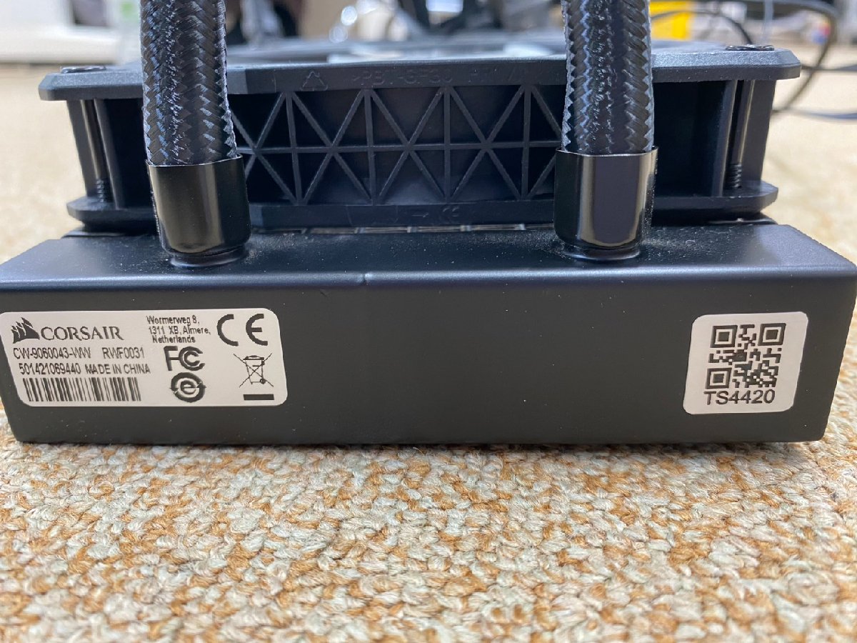 Corsair iCUE H100i RGB PRO XT CW-9060043-WW 中古品【動作確認済み】